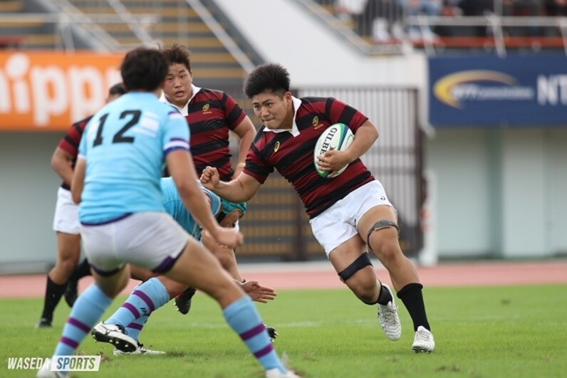 対抗戦3連勝の早大ラグビー部 上の選手を超えられるように（小川