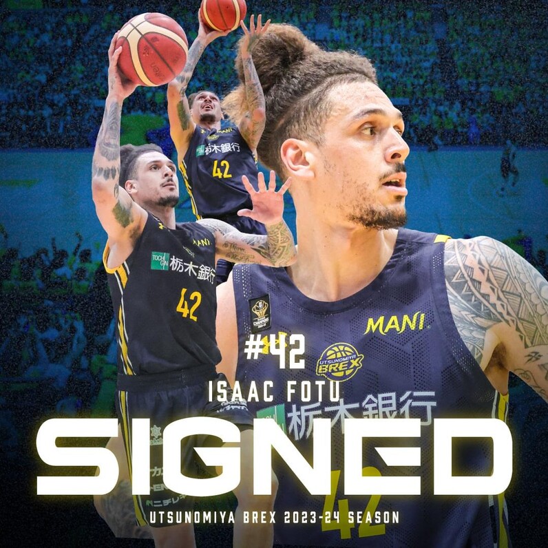 42 アイザック・フォトゥ選手、契約継続のお知らせ - スポーツナビ