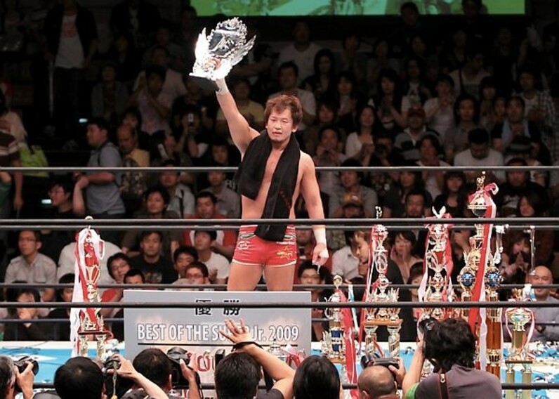 スーパーＪｒ．で金本が７年ぶり３度目Ｖを達成=新日本プロレス