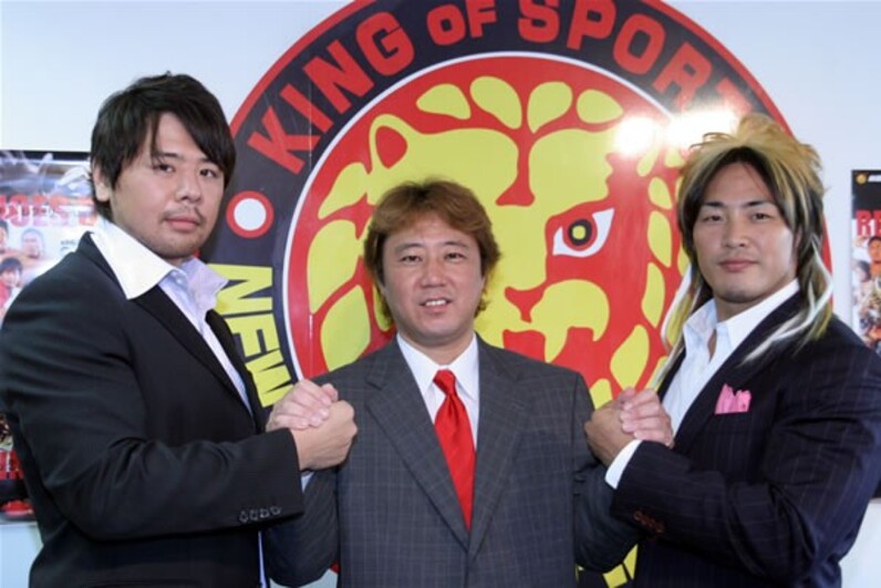 棚橋と中邑がタッグ再結成=新日本プロレス - スポーツナビ