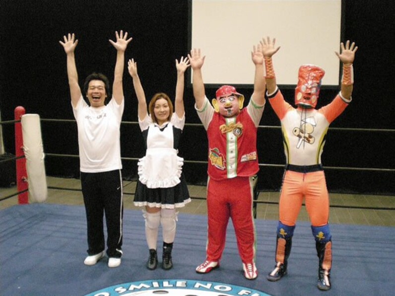 アキバプロレス旗揚げ！ 菊タローがホストから秋葉原を守る