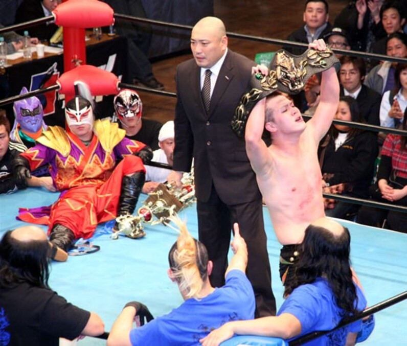 みちのくプロレス サスケ対丸藤