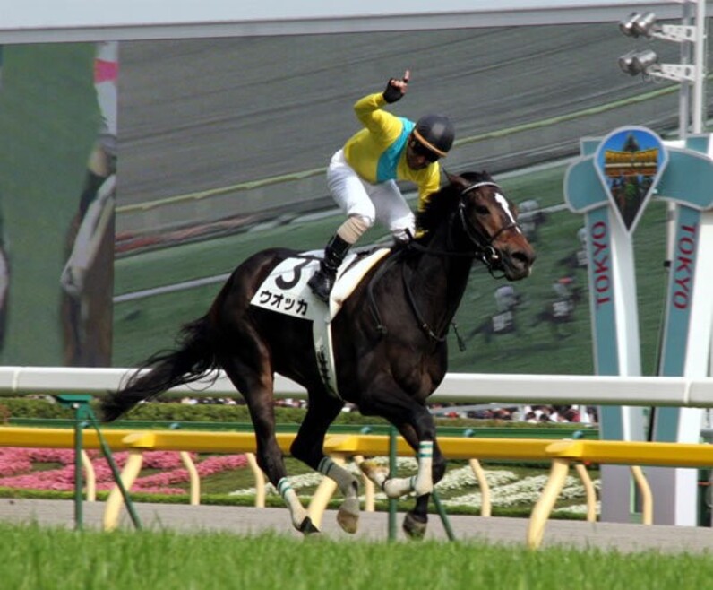 ウオッカ、歴史的勝利! 64年ぶり牝馬ダービー制覇だ=競馬＝「歴史に 